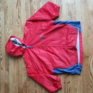 (S) Nike Youth Red Windbreaker Jacket ❤ Sporty